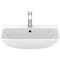 Duravit Washbasin 650mm ME by STARCK white with OF with TP 1 TH WonderGliss 23356500001 - alternate 5